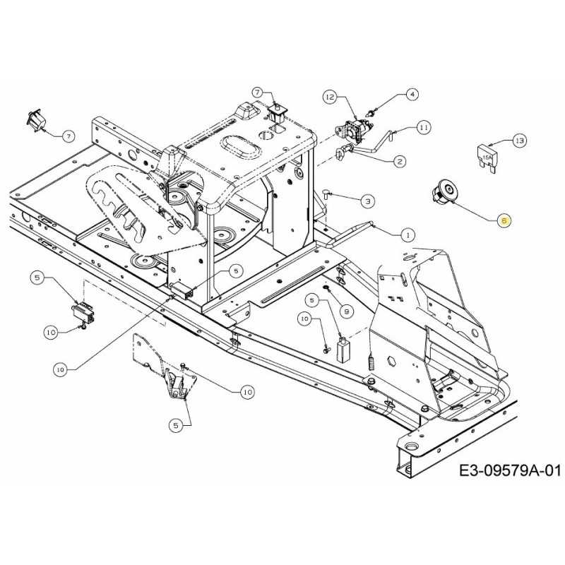 SWITCH: KEY: 3 POS: WHITE PAD 725-04659 ORIGINAL MTD SWITCH: KEY: 3 POS: WHITE PAD 725-04659 ORIGINAL MTD