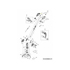 INTERRUTTORE 725-06231 ORIGINALE MTD