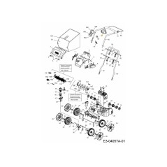 SW ASM : TONDEUSE : TYPE SSB5/OUTILS 625-05049 ORIGINAL MTD | NewgardenParts.com