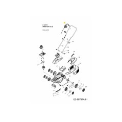 SW ASM : TONDEUSE : TYPE SSB5/OUTILS 092.61.426 ORIGINAL MTD | NewgardenParts.com