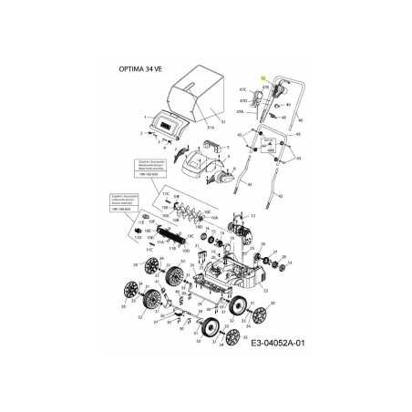 SW ASM : TONDEUSE : TYPE SSB6S/OUTILS 625-05037 ORIGINAL MTD | NewgardenParts.com