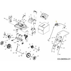 SW ASM : TONDEUSE : TYPE SSB5/OUTILS 625-05046 ORIGINAL MTD | NewgardenParts.com