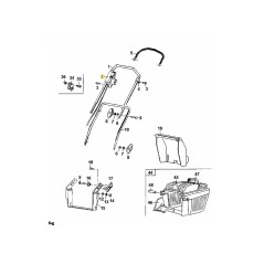 COMBINAZIONE SPINA INTERRUTTORE 725-1908 ORIGINALE MTD