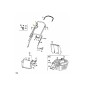 COMBINAZIONE SPINA INTERRUTTORE 725-1908 ORIGINALE MTD