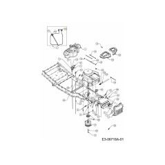 TAPA DE COMBUSTIBLE: 2.25 ID: VENTILADA 751-12428 ORIGINAL MTD