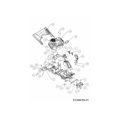 COUVERCLE DE DIRECTION 631-05364 ORIGINAL MTD | NewgardenParts.com