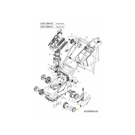 WHEELCAP FRONT 092.48.895 ORIGINAL MTD | NewgardenParts.com