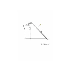 TAPPO PACCIAME 53 CM 731-08448 ORIGINALE MTD | NewgardenParts.com