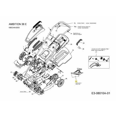 Bouchon de paillis 092.61.163 ORIGINAL MTD | NewgardenParts.com