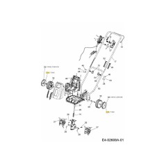 TAPPO POSTERIORE 092.48.896 ORIGINALE MTD | NewgardenParts.com