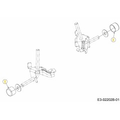 CAPUCHON : PARE-CHOCS 731-05674 ORIGINAL MTD