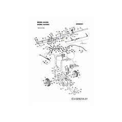 TÈ, PLASTICA AF-47394 ORIGINALE MTD | NewgardenParts.com