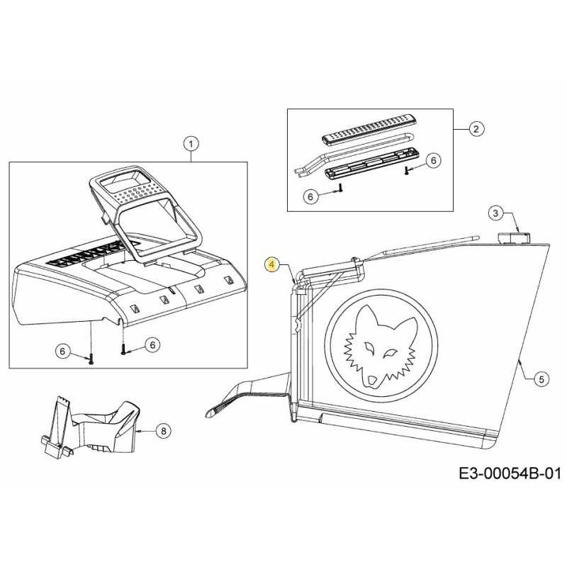 SAC À POCHES FRAME 53CM 75L 647-05125A-S ORIGINAL MTD