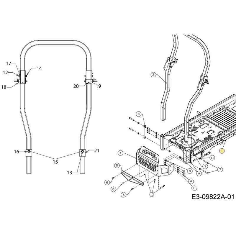 CATCHER FRAME 603-05238ACY ORIGINAL MTD