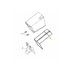 Telaio del raccoglierba 4620021 ORIGINALE MTD | NewgardenParts.com