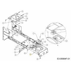 TELAIO ASM HYDRO RD 683-04681C-S ORIGINALE MTD | NewgardenParts.com