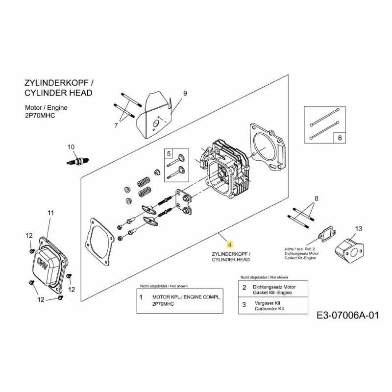 TESTATA DEL CILINDRO 751-10413B ORIGINALE MTD