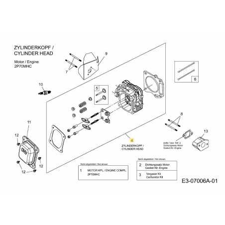 CYLINDER HEAD 751-10413B ORIGINAL MTD | NewgardenParts.com