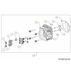 Zylinderkopf 751-14639 ORIGINAL MTD | NewgardenParts.com