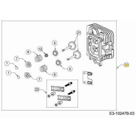 Cylinder head 751-14706 ORIGINAL MTD | NewgardenParts.com