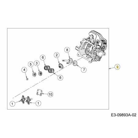CYLINDER HEAD 651-05326 ORIGINAL MTD | NewgardenParts.com