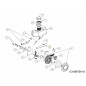 THROTTLE CONTROL ROD 751-14696 ORIGINAL MTD