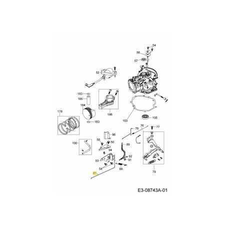 TRINGLERIE D'ACCÉLÉRATEUR 751-14721 ORIGINALE MTD | NewgardenParts.com