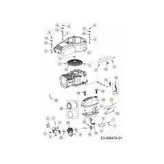 TRINGLERIE D'ACCÉLÉRATEUR 751-14917 ORIGINALE MTD | NewgardenParts.com