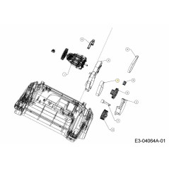 CINGHIA DI DISTRIBUZIONE GIÙ 754-05049 ORIGINALE MTD