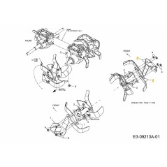 TINE BOLO 10" LH 742-04227 ORIGINALE MTD | NewgardenParts.com
