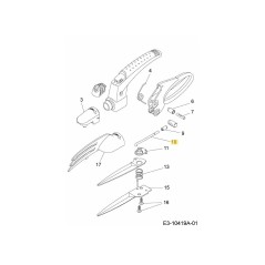 TOWING BAR 7028104 ORIGINAL MTD | NewgardenParts.com