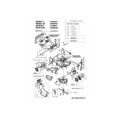 FILO DI PROTEZIONE DEL PERCORSO 732-0842 ORIGINALE MTD | NewgardenParts.com
