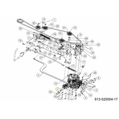 TRANS ASM HYDRO K46 RD 618-07301A ORIGINALE MTD | NewgardenParts.com