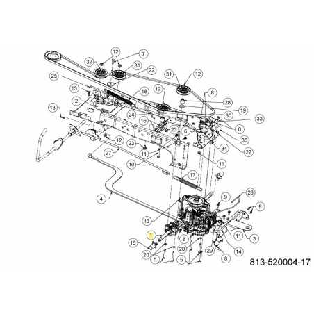 TRANS ASM HYDRO K46 RD 618-07301A ORIGINALE MTD | NewgardenParts.com