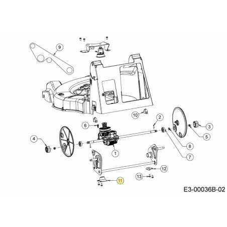 TRANS FSTNR XM3 DA ZINCARE 787-05164-Z ORIGINALE MTD | NewgardenParts.com