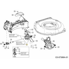 Getriebebaugruppe 618-06005 Original MTD