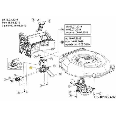 TRANSMISSION ASM:S/P:VAR:42/46 618-08996 ORIGINAL MTD | NewgardenParts.com