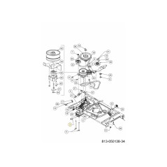 TRANS ASM SNGL SPD 618-09929 ORIGINALE MTD | NewgardenParts.com
