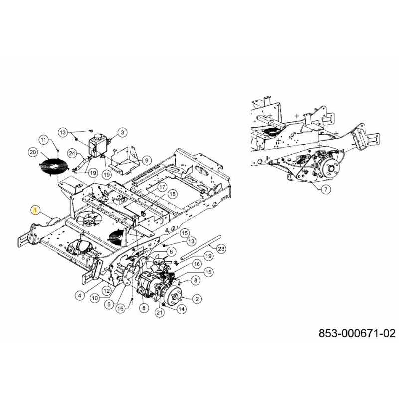 TRANSMISSION HYDRO LH 618-07873 ORIGINAL MTD