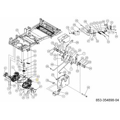 TRANSMISSION HYDRO RH 618-10025 ORIGINAL MTD | NewgardenParts.com