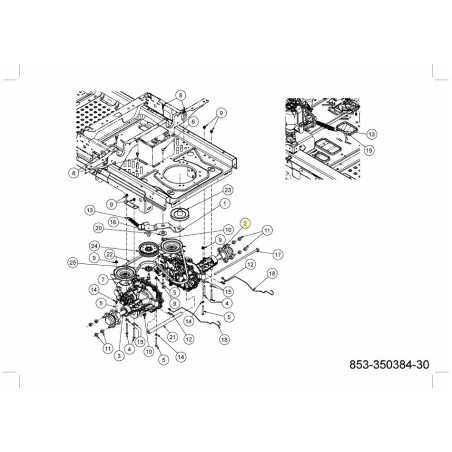 TRANSMISSION HYDRO RH 618-09968 ORIGINAL MTD | NewgardenParts.com