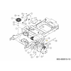 TRANSMISSION RH 618-07022B ORIGINAL MTD | NewgardenParts.com