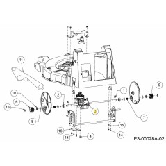 TRANSMISIÓN VARTR:MC500:46CM: 618-07323 ORIGINAL MTD | NewgardenParts.com