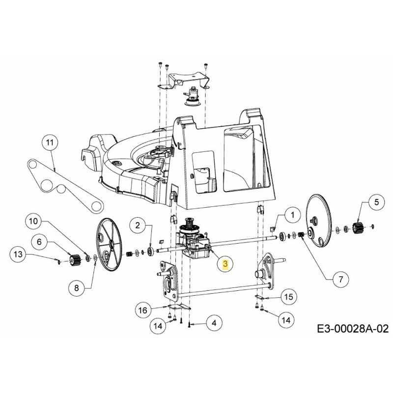 TRANSMISSION VARTR:MC500:46CM: 618-07323 ORIGINAL MTD