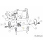 TRASMISSIONE MC500.46cm GT 618-07318 ORIGINALE MTD