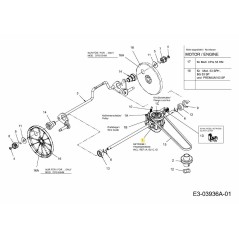 GRUPPO TRASMISSIONE 618-04665A ORIGINALE MTD | NewgardenParts.com