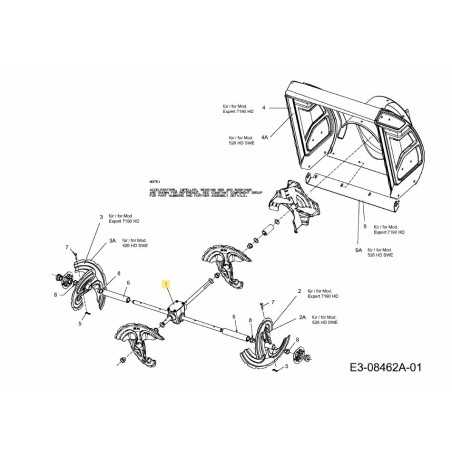 RIDUTTORE ASM COCLEA 28" 618-06060 ORIGINALE MTD | NewgardenParts.com