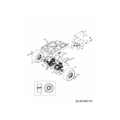 TRANS ASM. HYDRO LH 618-04465A ORIGINALE MTD | NewgardenParts.com