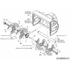 TRASMISSIONE COMPLETA. 618-04514 ORIGINALE MTD | NewgardenParts.com