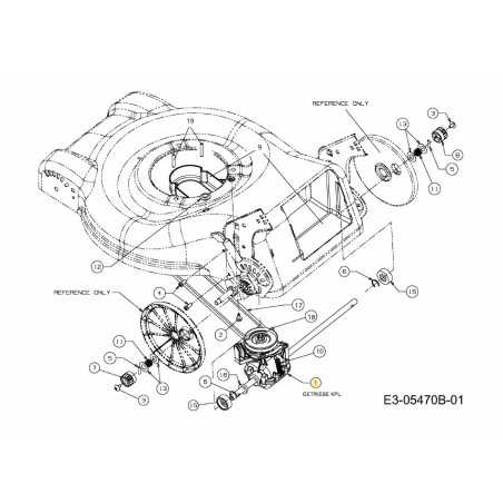 TRANS ASM J-DECK 618-04992 ORIGINALE MTD | NewgardenParts.com